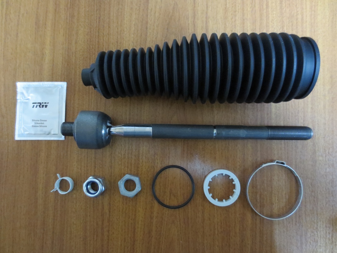 Тяга рулевая + пыльник + хомуты Ducato 250 PSA, Boxer, Jumper 